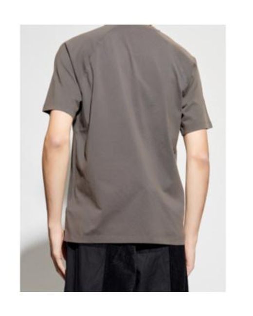 Zadig & Voltaire Gray Torry Crewneck T-Shirt for men
