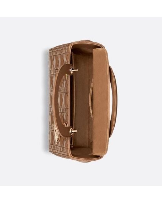 Dior Brown Medium Lady Bag
