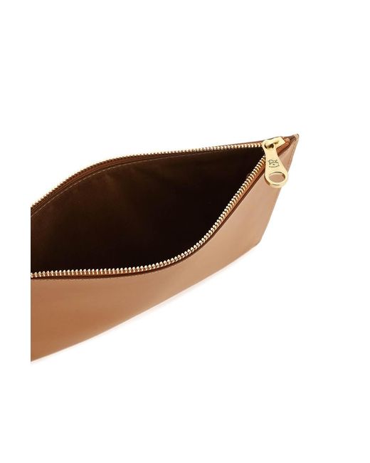 Il Bisonte Brown Classic Zip Wallet
