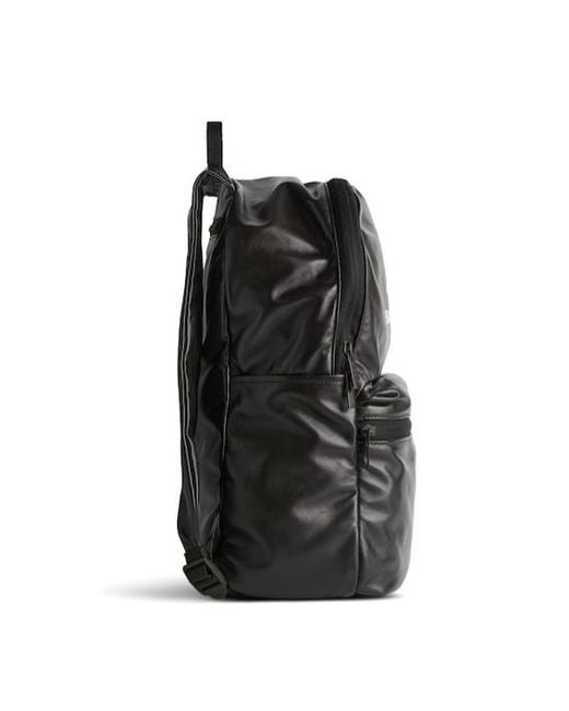Balenciaga Black Under Armour Logo Printed Backpack for men