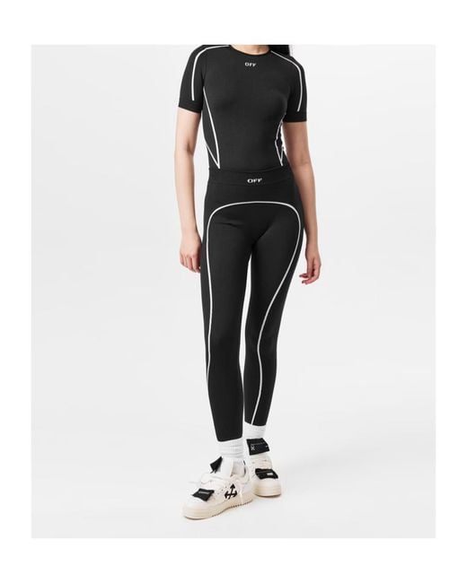 Off-White c/o Virgil Abloh Black Seamless Bodysuit