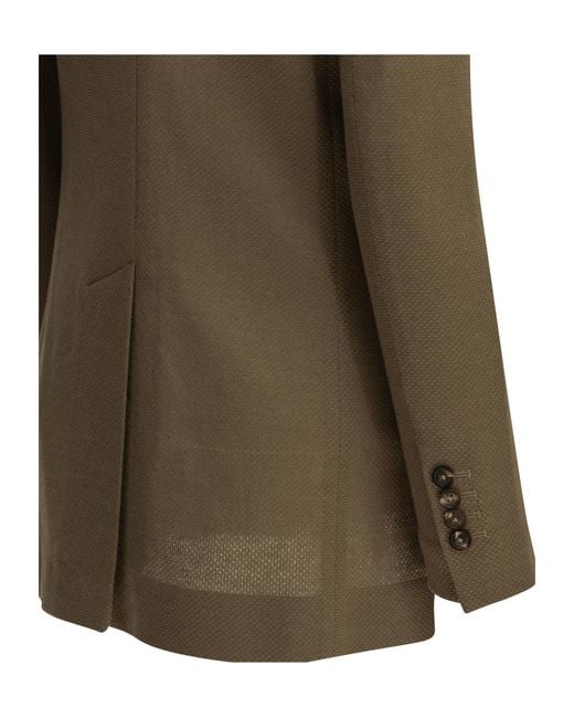 Circolo 1901 Green Single-Breasted Blazer