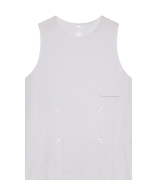 Post Archive Faction PAF White Post Archive Faction X On Sleeveless Vest for men