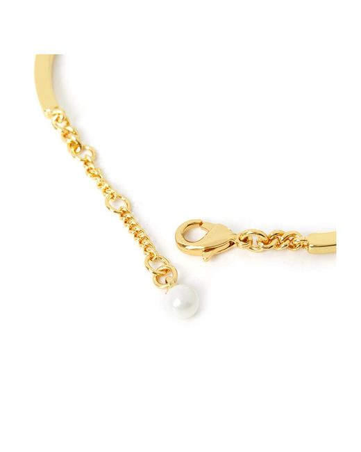 COACH White Heart-Shaped Bracelet