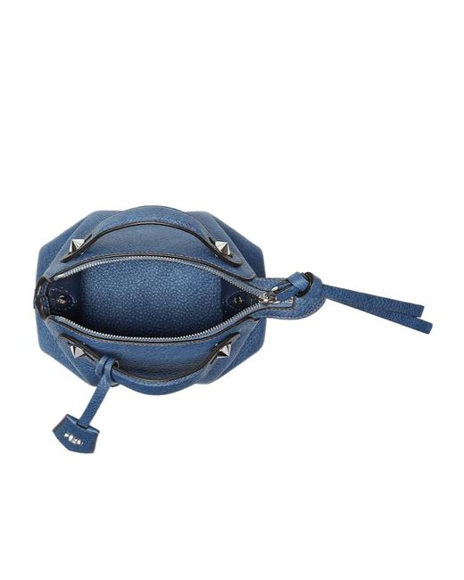 Fendi Blue By The Way Soft Mini Handbag