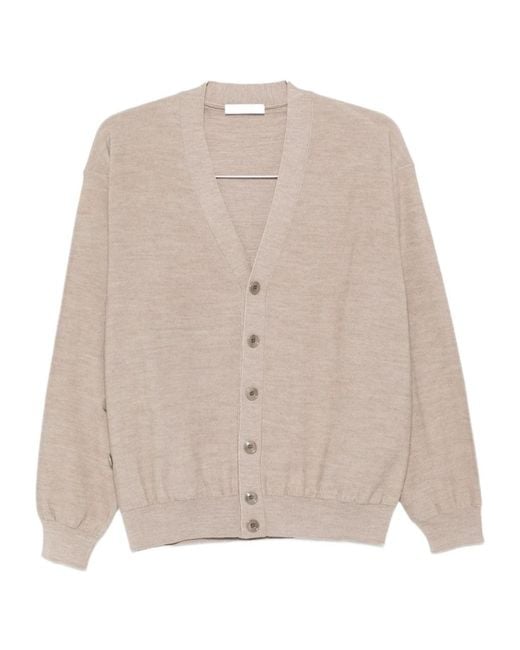 Lemaire Natural Button-Front Cardigan