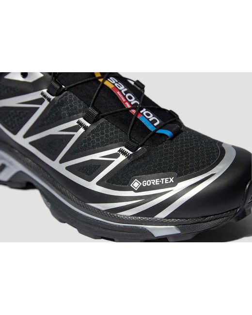 Salomon Lab Black Salomon Xt-6 S Lab Drawstring Running Shoes