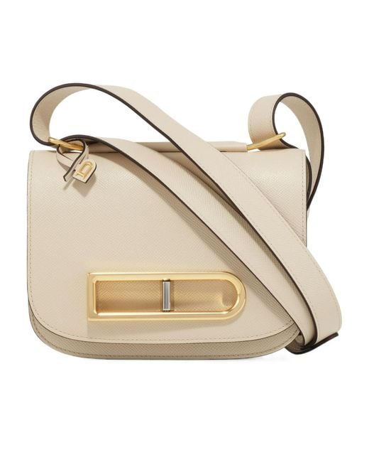 Delvaux Natural Flip Shoulder Bag
