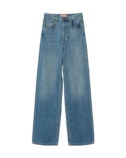 Twinset Blue Five-Pockets Jeans