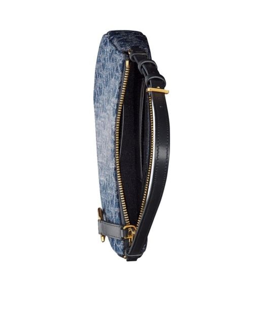 Dior Blue Saddle Rodeo Pouch