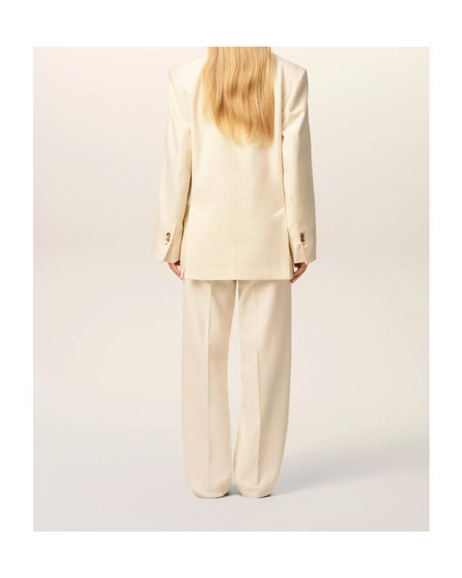 AMI Natural Ami Double-Breasted Blazer