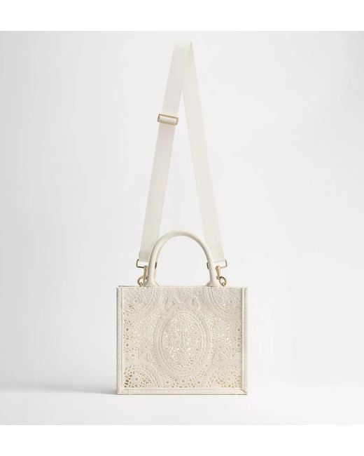 Dior Natural Small Book Tote With Strap