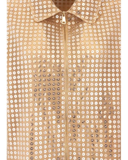Fabiana Filippi Natural Zipped Jacket