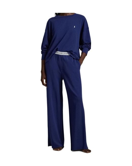 Polo Ralph Lauren Blue Pajamas Set