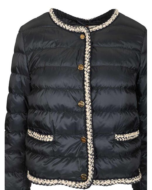 Max Mara Black "Chloe" Down Jacket