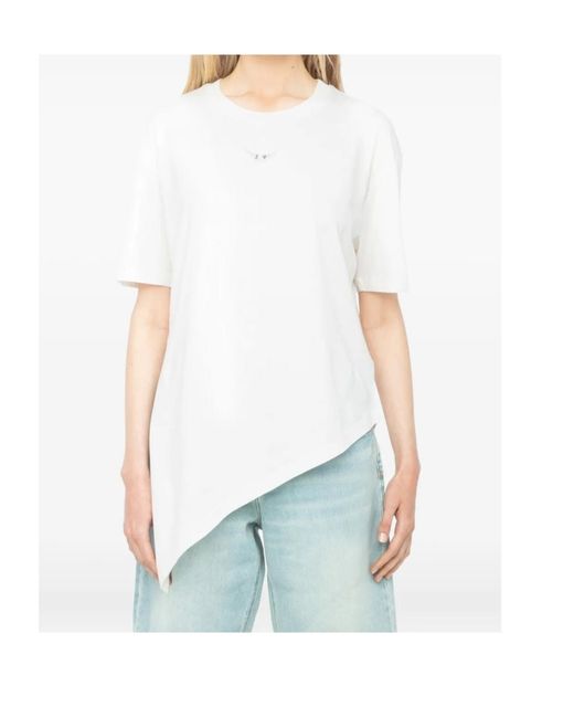 Zadig & Voltaire White Crew Neck T-Shirt