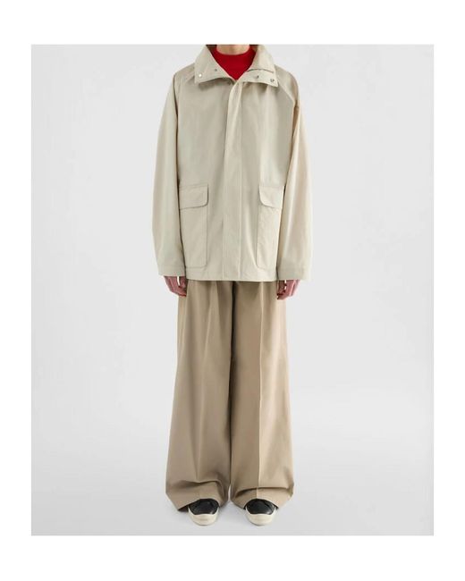 Jil Sander Natural Technical Drill Blouson for men