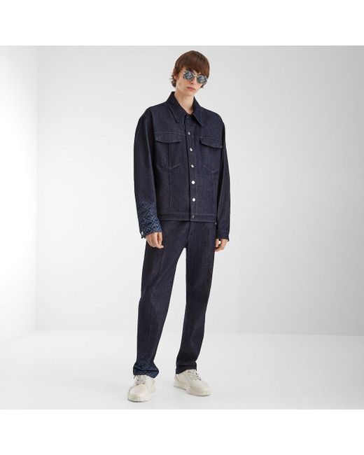 Fendi - Man - Blue - Jeans