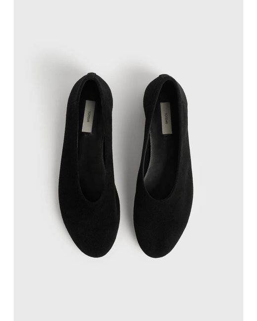 Totême Black Totême Slip Ballerinas