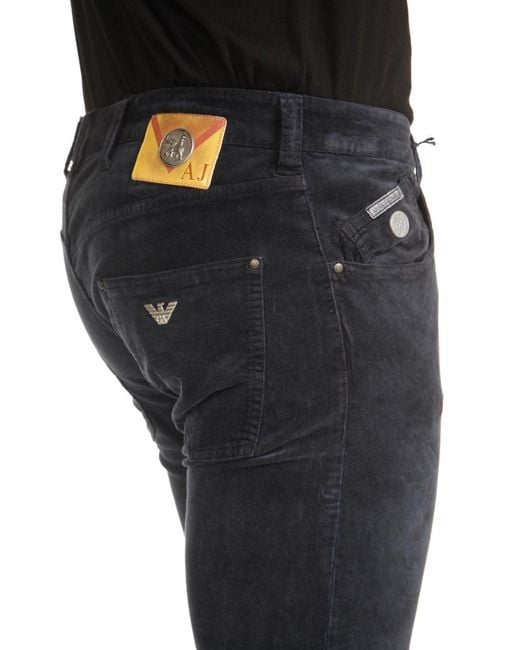 Armani Jeans Blue Logo Jeans for men