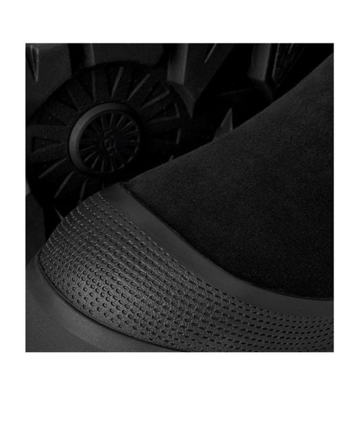 Ugg Black Round-Toed Boots for men