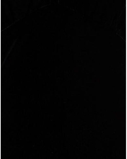 Ganni Black Velvet Dress