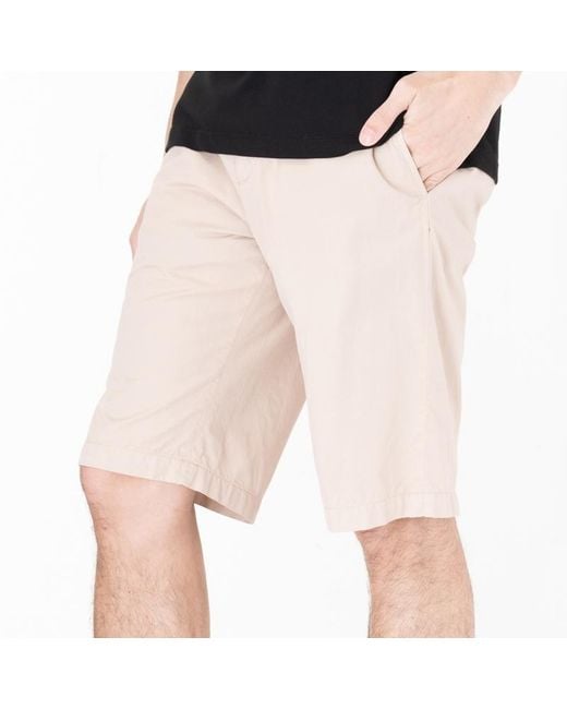 Paul & Shark White Straight Shorts for men