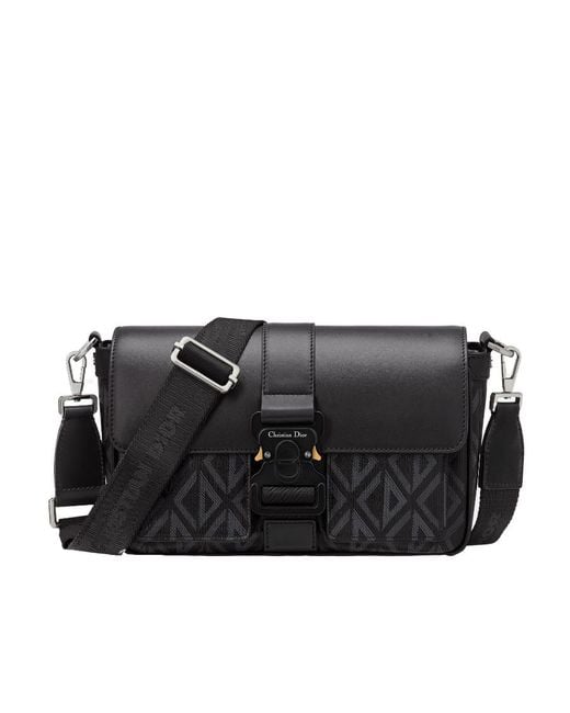 Dior Black Hit The Road Bag With Strap for men