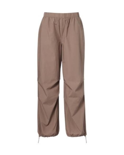 Velvet By Graham & Spencer Brown Brooks Cotton Twill Balloon Pants