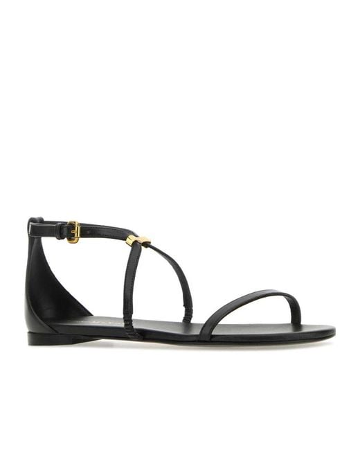 McQueen Multicolor Strap Detailed Open-Toe Sandals