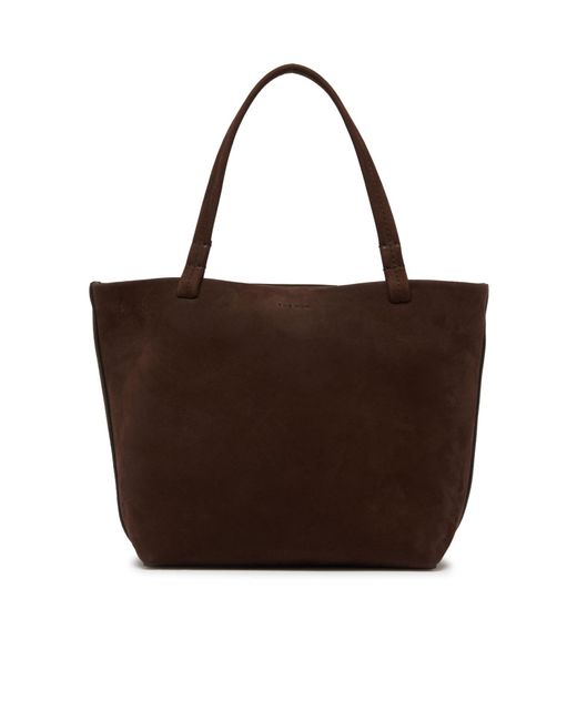 The Row Brown Small Park Shoulder Bag