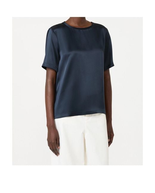Max Mara Blue Short-Sleeved T-Shirt