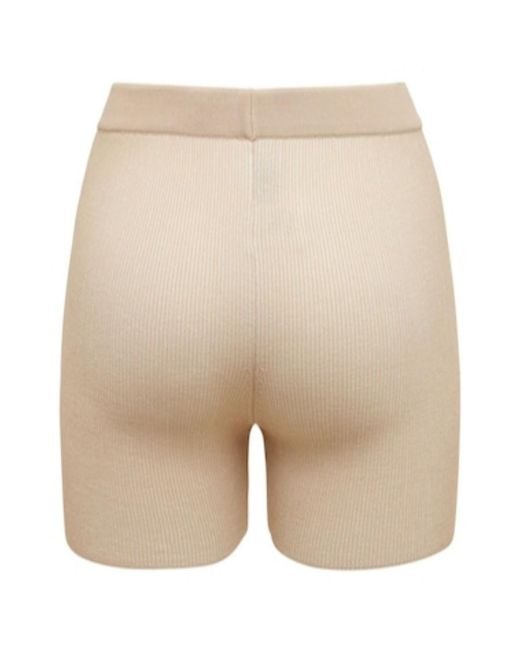 Jacquemus Natural Slim-Fit Casual Shorts