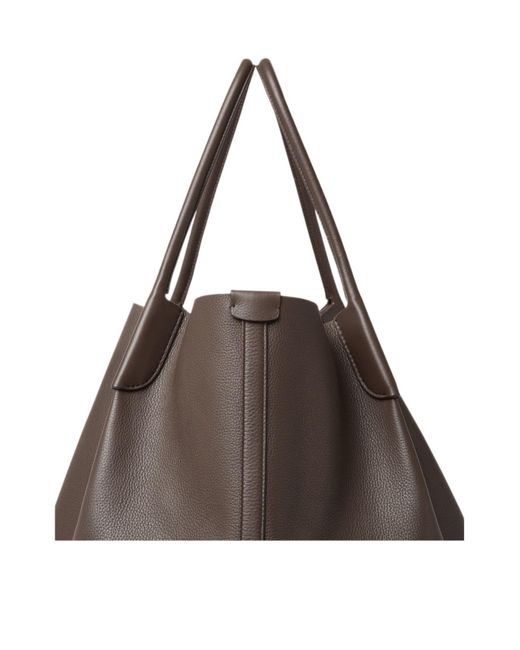 Loro Piana Brown Extra-Large Bale Hobo Bag for men