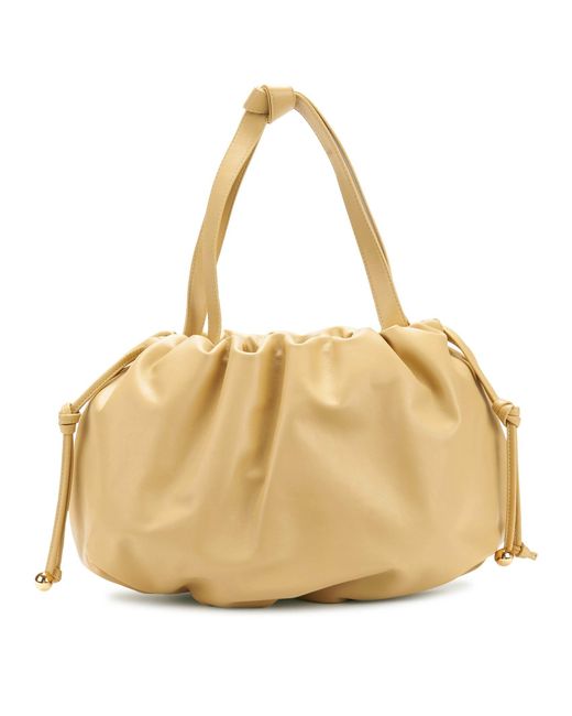Bottega Veneta Natural Drawstring Handbag