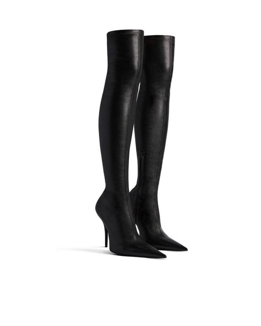 Balenciaga Black Avenue Boot