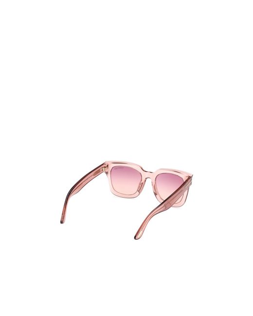 Tom Ford Pink Eyewear Square Frame Sunglasses
