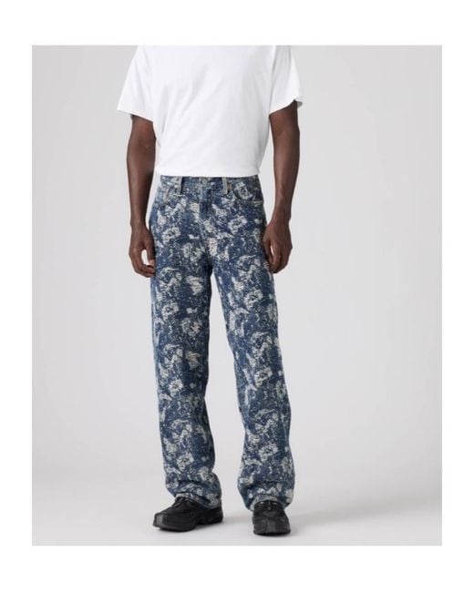 Levi's Blue 578 Baggy Jeans for men