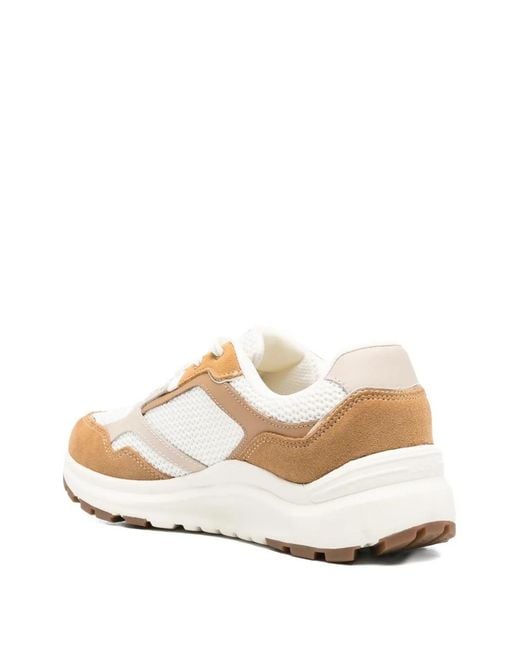 Liu Jo White Xplore 01 Mesh-Panel Sneakers for men