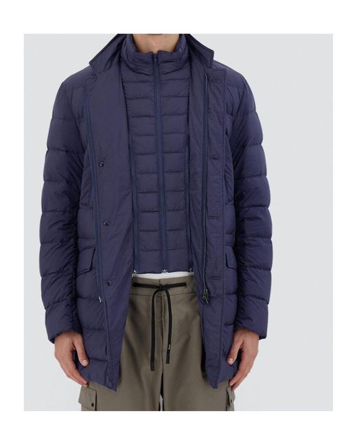 Herno Blue Il Cappotto for men