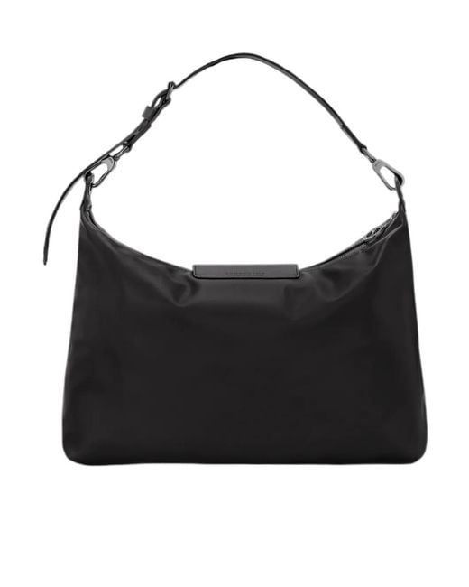 Longchamp Black Le Pliage Xtra Flap Shoulder Bag