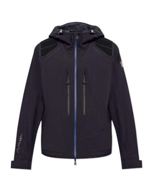 Moncler Blue Light Jackets for men