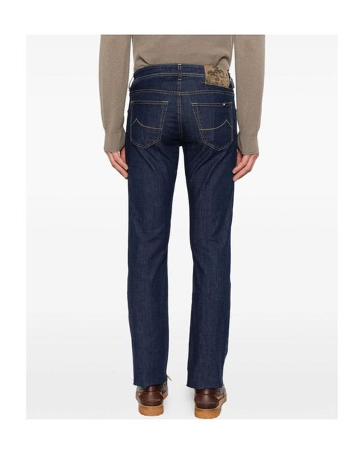 Jacob Cohen Blue Nick Slim-Fit Jeans for men