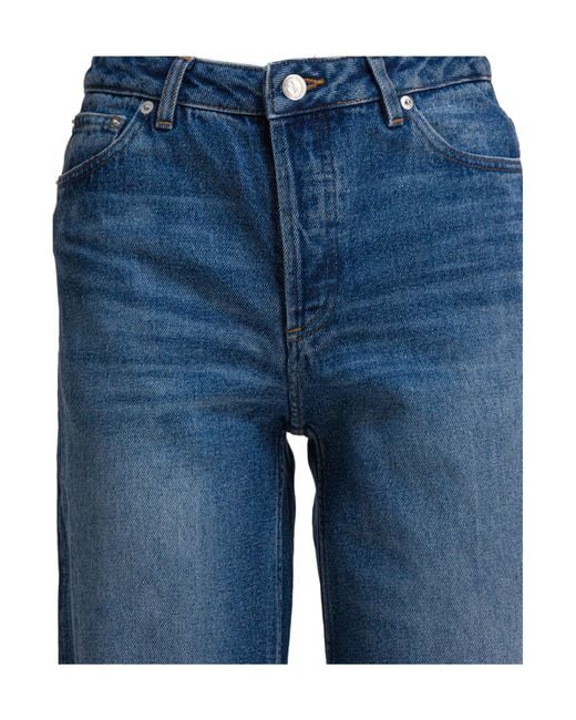A.P.C. Blue Elisabeth Straight Leg Jeans