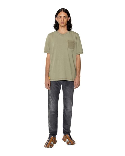 DIESEL Gray Slim-Fit Jeans for men