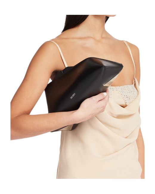 The Attico Black The 8.30 Pm Clutch Bag