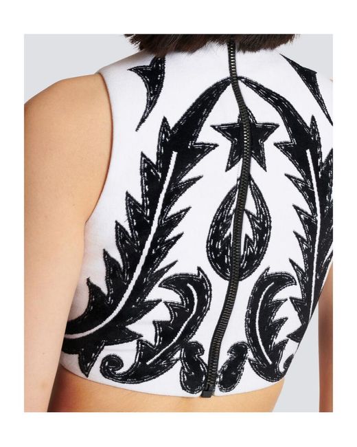 Balmain Multicolor Pb Baroque Tank Top