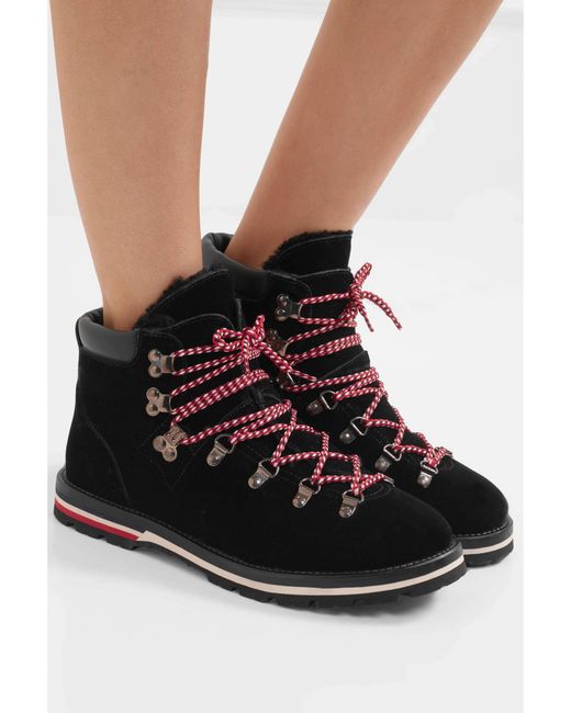 Moncler Black Blanche Short Boots