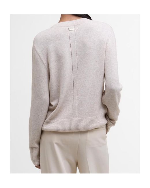 Barbour Natural Eleanor Crew Neck Jumper