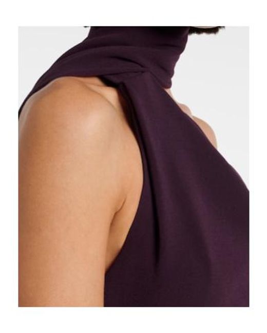 Solace London Purple Demi Gown